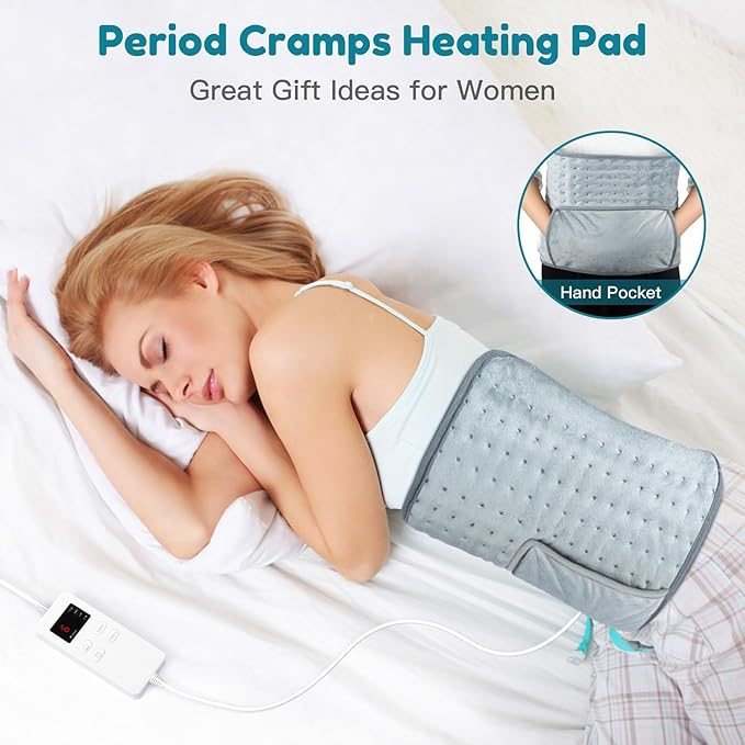 Heating Pad Back Pain Relief Electric Heating Pad - Image 2