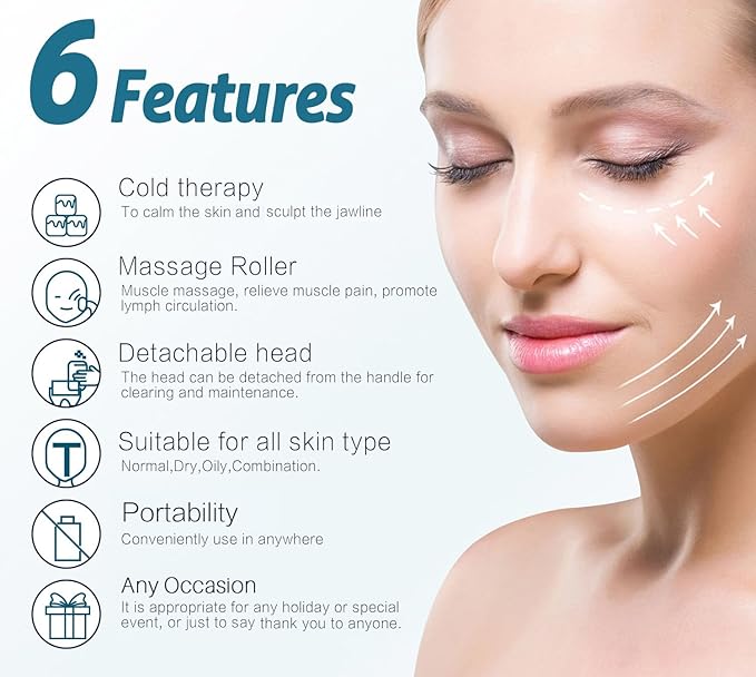 ESARORA Ice Roller for Face & Eye, Pain Relief and Minor Injury, Skin Care - Image 2