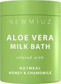 Creamy Oats Milk Bath Soak Hydrate Moisturize Soften Skin Aloe Vera Honey by NewMiuz