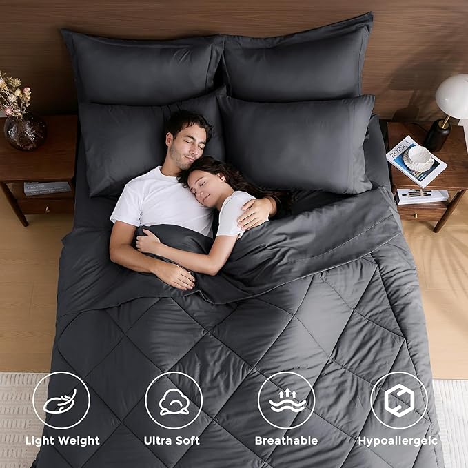 HEVUMYI Twin-XL Comforter Set - Image 2