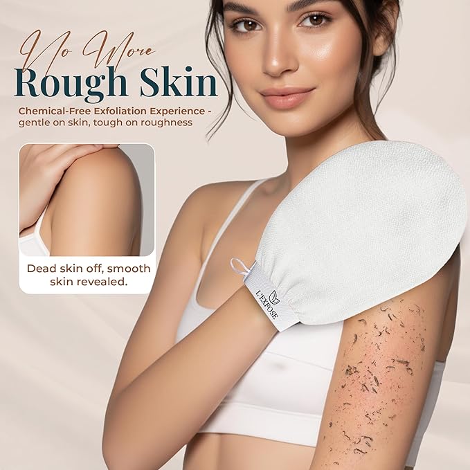 L'Exfose Kessa Hammam Deep Exfoliating Glove - Image 4