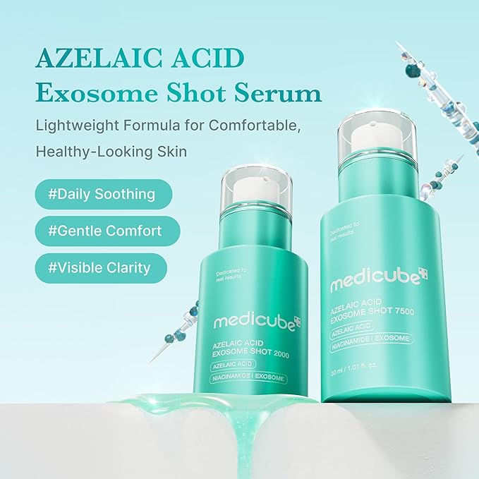 medicube Exosome Shot Azelaic Acid 7, 500 PPM Spicule Facial Serum | Deep - Image 2