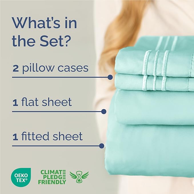 Full Size 4 Piece Sheet Set - Image 2