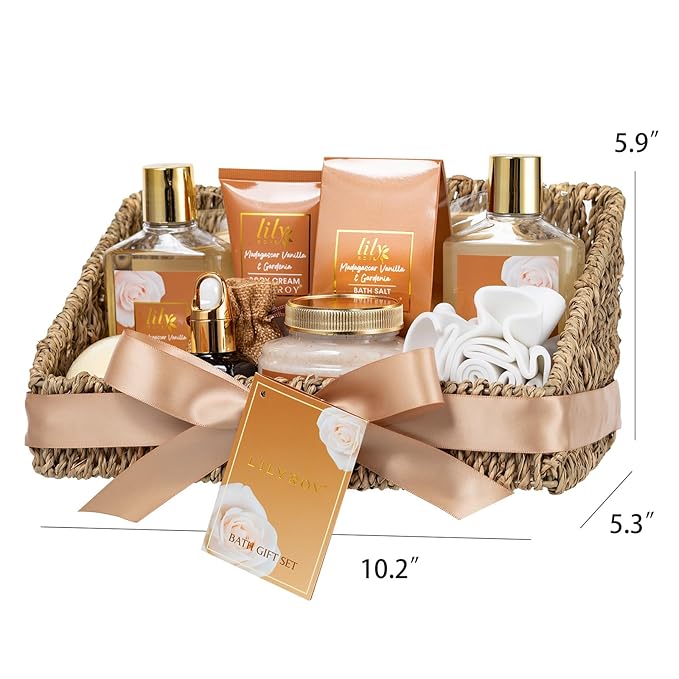 Mothers Day Gift Basket for Mom, Gifts for Women, Spa Gift Basket for Women - Image 9