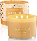 Luxury Coconut Scented Candle by GLOWENCE