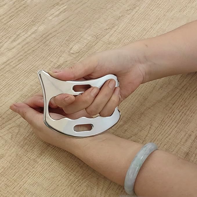 BYYDDIY Stainless Steel Gua Sha Muscle Scraper Tools Kit, Scraping Massage Tool - Image 7