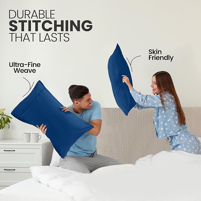 Utopia Bedding Pillow Cases King Size 2-Pack – Soft Brushed Microfiber – - Image 4