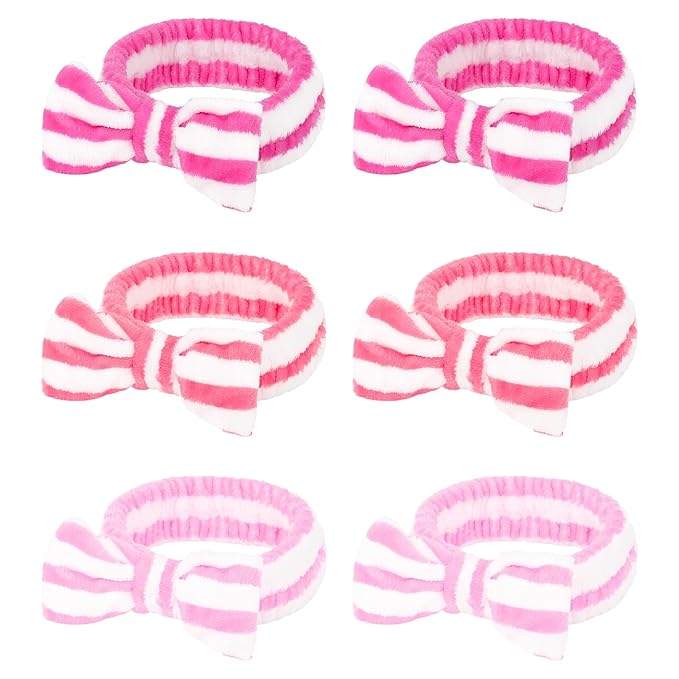 Casoty 6 Pcs Spa Skincare Headband by Casoty