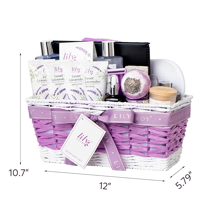 Mother's Day Gift Basket for Mom, Gifts for Women, Spa Gift Basket for Women - Image 9