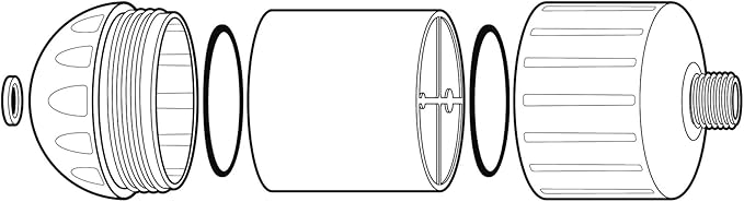 Sprite Showers HO2-GD High Output 2 Universal Shower Filter Housing - Image 3