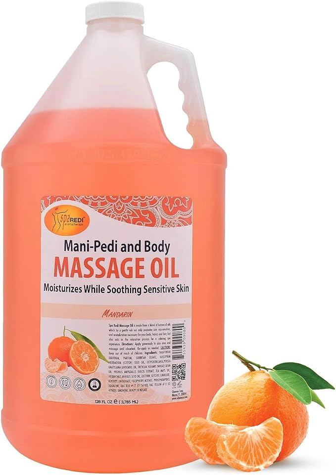 SPA REDI Mandarin Massage Oil – Professional & Family Skin Nourishment by SPAREDI