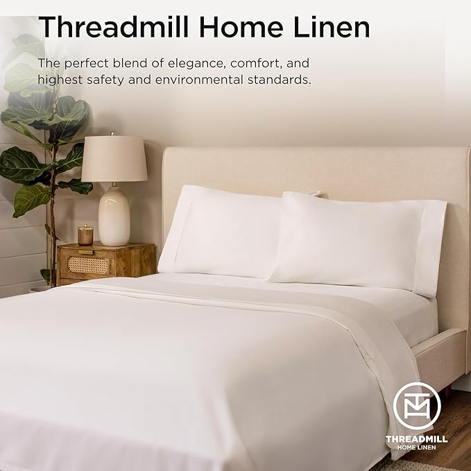 Threadmill Luxury 800 Thread Count California King 100% Cotton Sheets - Image 8