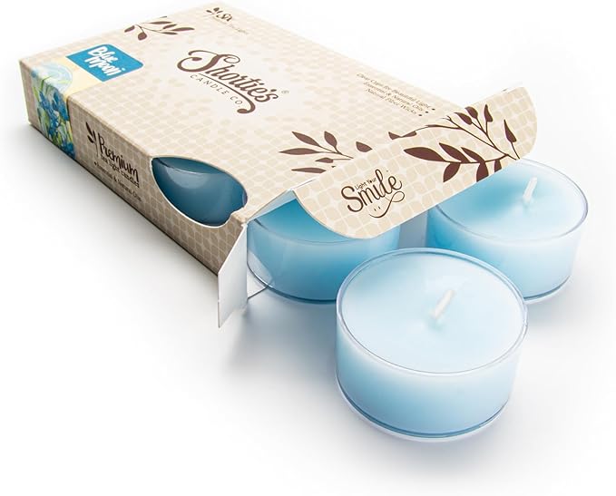 Shortie's Candle Company Blue Moon Premium Tealight Candles by ShortiesCandleCompany