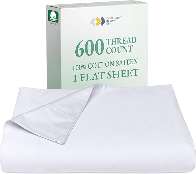 California Design Den King Size Flat Sheet Only by CaliforniaDesignDen