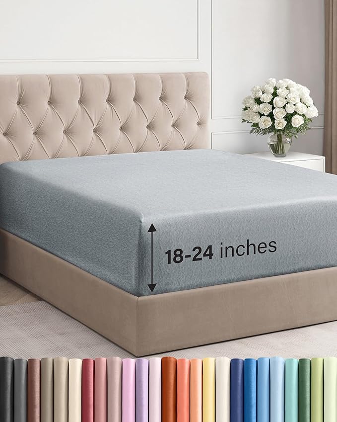 Extra Deep Queen Fitted Sheet by CGKUnlimited