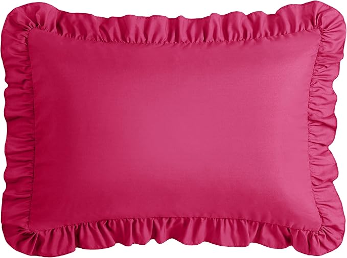 KKJIAF Ruffle Body Pillow Cases Set of 1, Ruffled Pillow Covers - Image 7