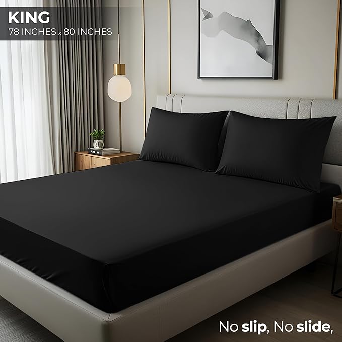 Utopia Bedding King Fitted Sheet - Image 2