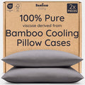 Bambaw 100% Viscose Derived from Bamboo Pillowcases King Size – Set of 2 by Bambaw