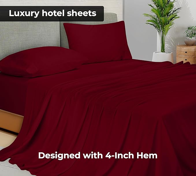 Royale Linens California King Flat Sheet - Image 2