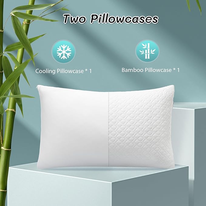 Rainmr Shredded Memory Foam Pillows - Image 8