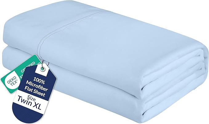 Royale Linens Twin XL Flat Sheet by ROYALELINENS