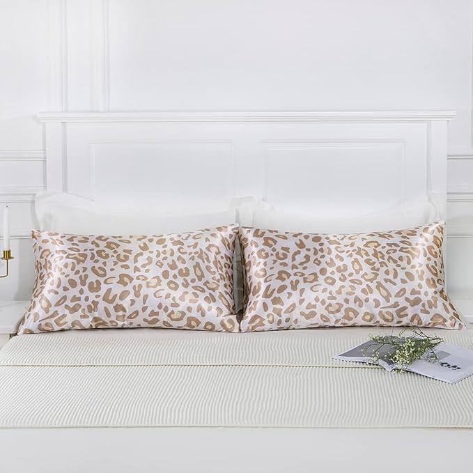 MR&HM Satin Pillowcase for Hair and Skin, Silk Satin Pillowcase 2 Pack - Image 7