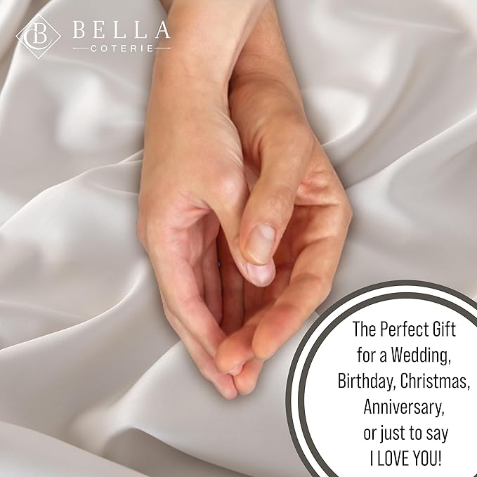 Bella Coterie | Luxury Bamboo Viscose King Size Pillowcase Set | 100% - Image 6