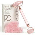 Rena Chris Gua Sha and Face Roller Set: Anti-Breakage Jade Roller by RenaChris