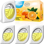 Air Freshener for Home, 4 Pack, Citrus, Odor Eliminator for Small Area Closets Bathroom Pets Strong Odor, Up to 120 Days