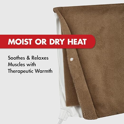 Deluxe Heating Pad Moist/Dry Heat Therapy - Image 7