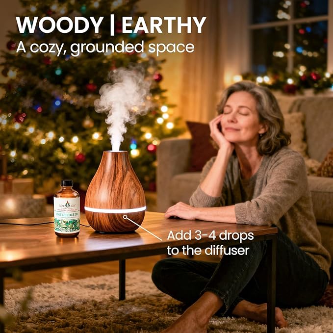 EVOKE OCCU Pine Essential Oil for Diffuser, Fresh Pine Scent for Aromatherapy - Image 2
