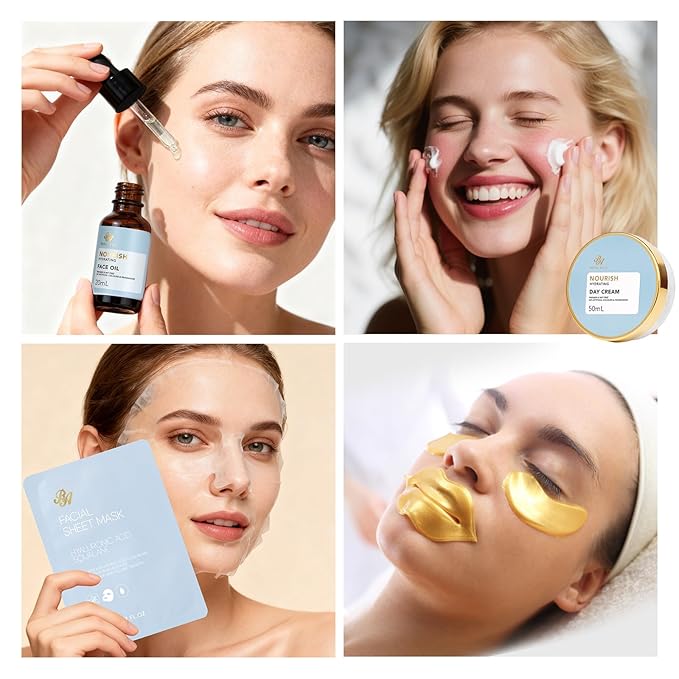 23 Pcs Mother's Day Gifts for Mom, Ylang Facial Skin Care Gift Set, Bath and - Image 2