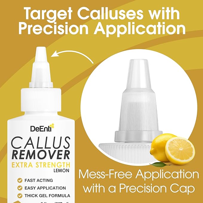 DeEnti Callus Remover for Feet, Extra Strength Foot Callus Remover Gel - Image 5