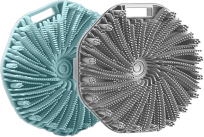 RamPula Silicone Body Scrubber, Silicone Loofah, Quick-Dry Exfoliating Body by RamPula