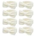 Semato 8 Pcs Creamy White Spa Headband Bachelorette Party Favor Set Skincare by Semato