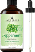 Handcraft Blends Peppermint Essential Oil – 1 Fl Oz – 100% Pure and Natural – by HandcraftBlends