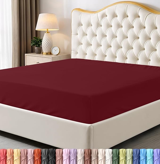 Utopia Bedding Queen Fitted Sheet by UTOPIABEDDING