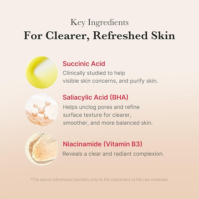 medicube Toner Pads Red Succinic Acid Panthenol Facial Peeling Pad | - Image 3