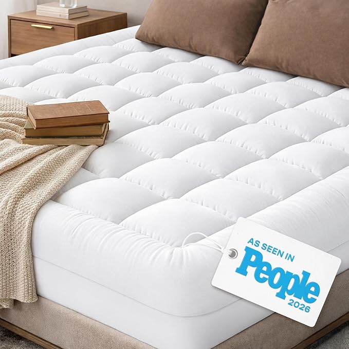 Cloud-Like California King Mattress Topper by NiagaraSleepSolution
