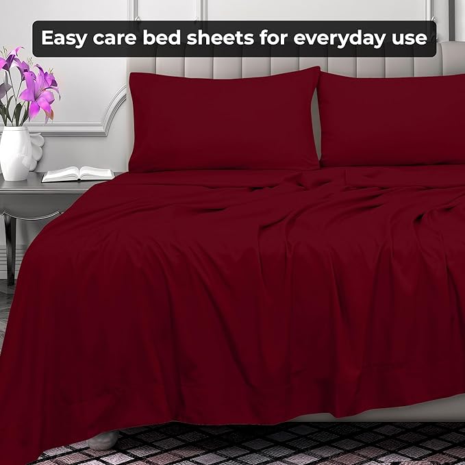 Royale Linens California King Flat Sheet - Image 6