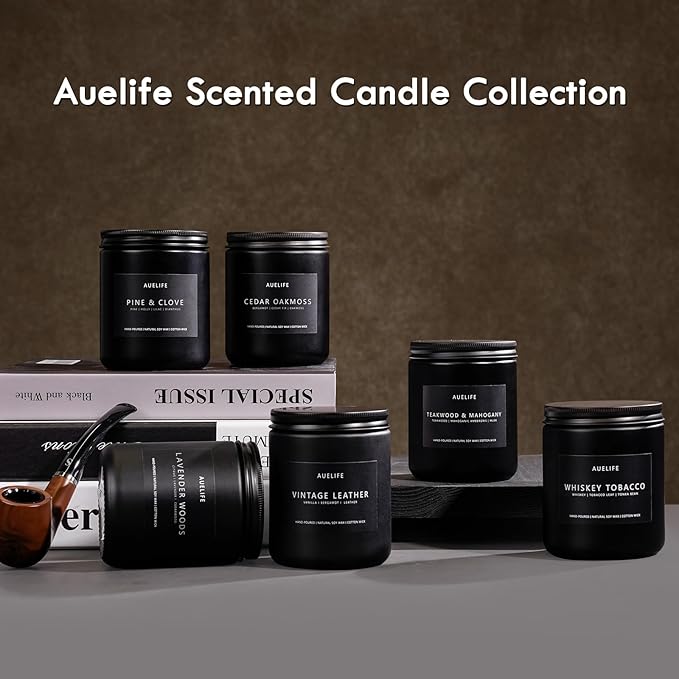 Teakwood & Mahogany Candle | Masculine Candles - Image 5