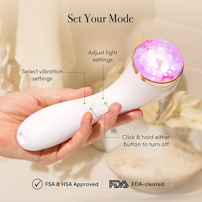 reVive Light Therapy Lux Collection Soniqué Cleanser, Sonic Face Cleanser Brush - Image 5