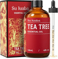 SU JUABA 4 Fl Oz Tea Tree Essential Oil, 100% Natural Aromatherapy Oil by Unknown
