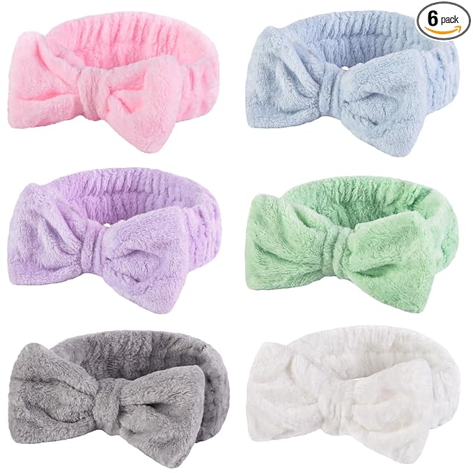 Shindel 6Pack Spa Headbands, Skincare & Makeup Headbands by Shindel