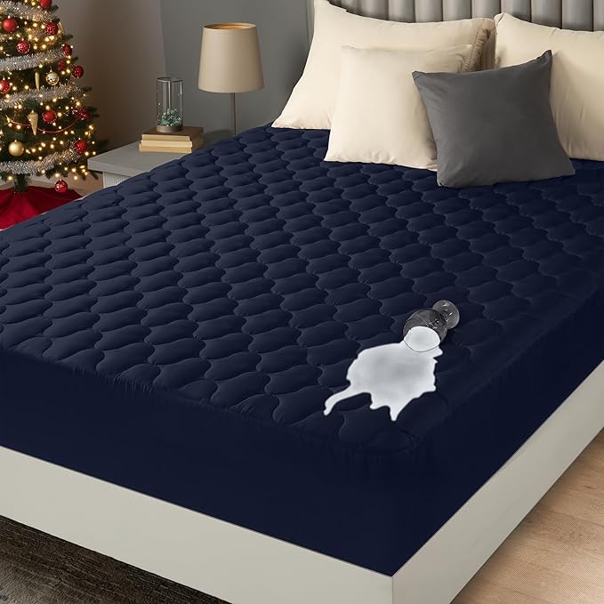 Utopia Bedding Waterproof Mattress Protector, Twin Mattress Pad, Noiseless by UTOPIABEDDING