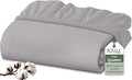 Royale Linens 100% Organic Cotton Fitted Sheet by ROYALELINENS