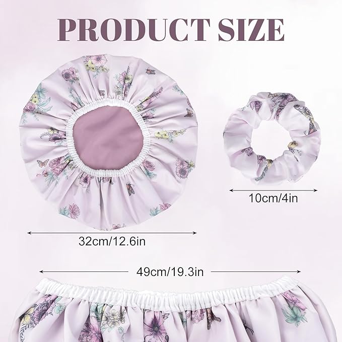Pengxiaomei Double-Sided Shower Cap - Image 2