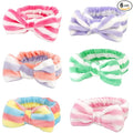 Casoty 6 Pcs Hairband, Soft Coral Fleece Makeup Headband, One Size Fits All by Casoty