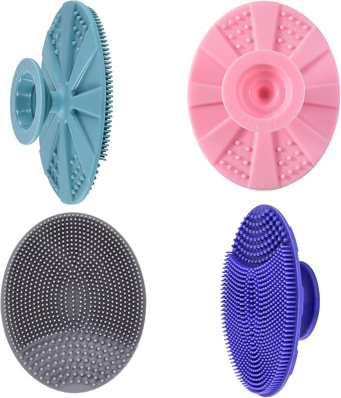 INNERNEED Silicone Face Cleansing Scrubber, Exfoliating Scrub Manual Handheld - Image 7