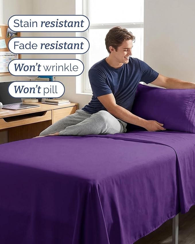 Twin XL Size 3 Piece Sheet Set - Image 5